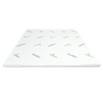 Topper Ortopedic MEMORY 3+3 cm cu Husă Detașabilă Bio Bamboo